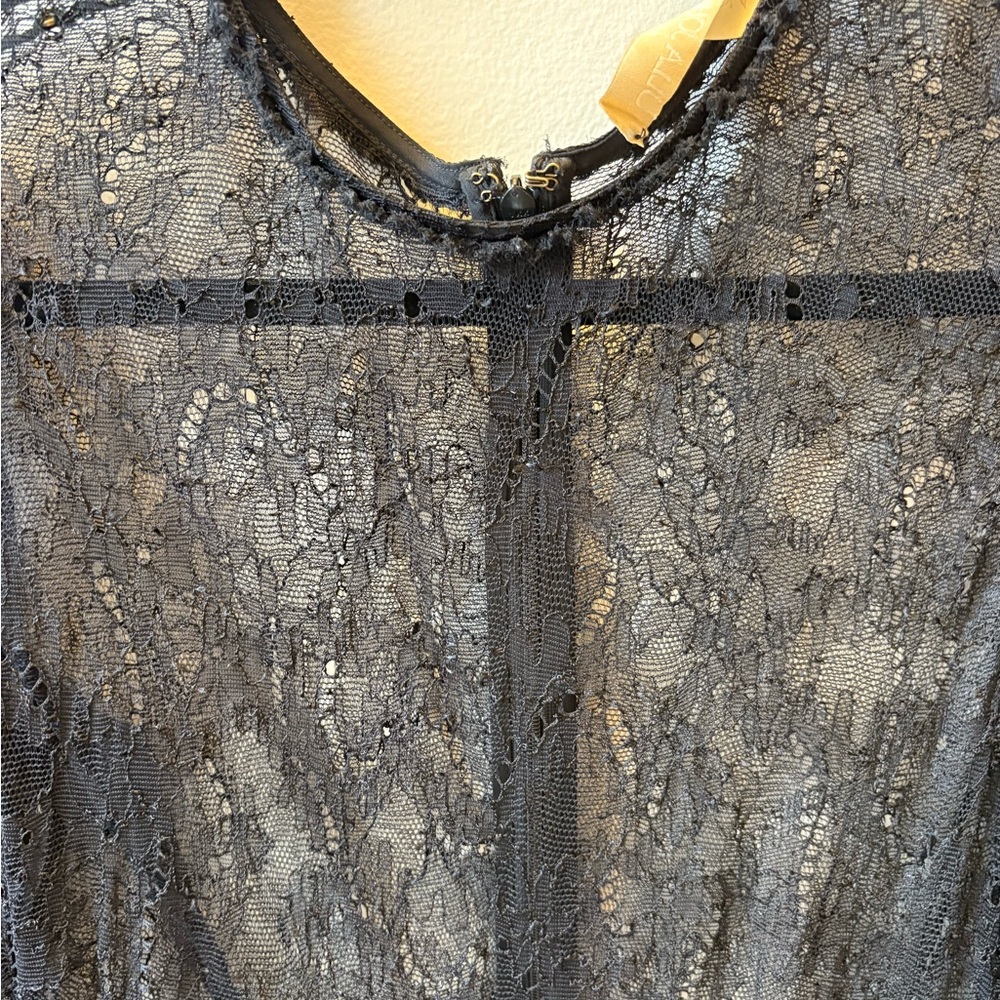 Ulla Johnson Black Lace Maxi Dress 8 - Picture 5 of 9